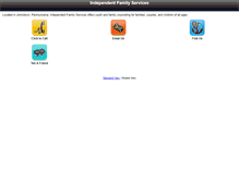 Tablet Screenshot of ifsfamily.org